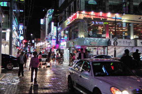 Daegu at night