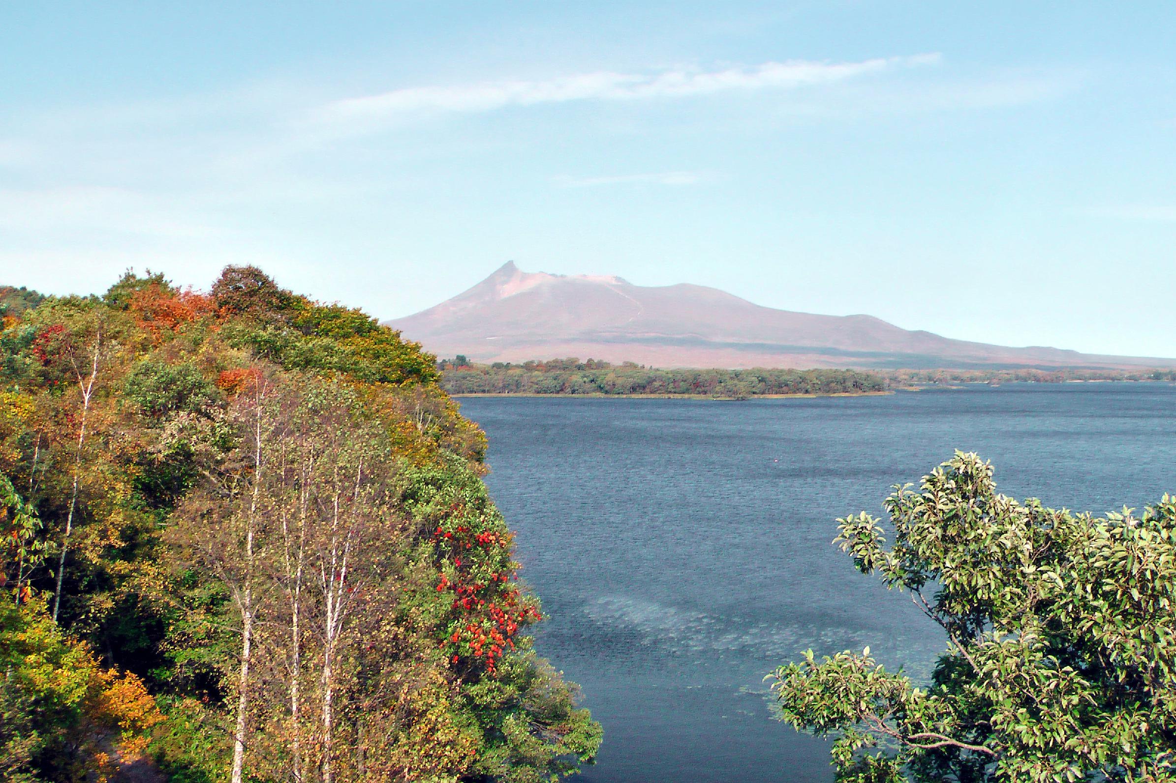 Hokkaidō Koma-ga-take Vulcano im Onuma Quasi National Park