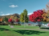 autumn foliage at Lake Toya