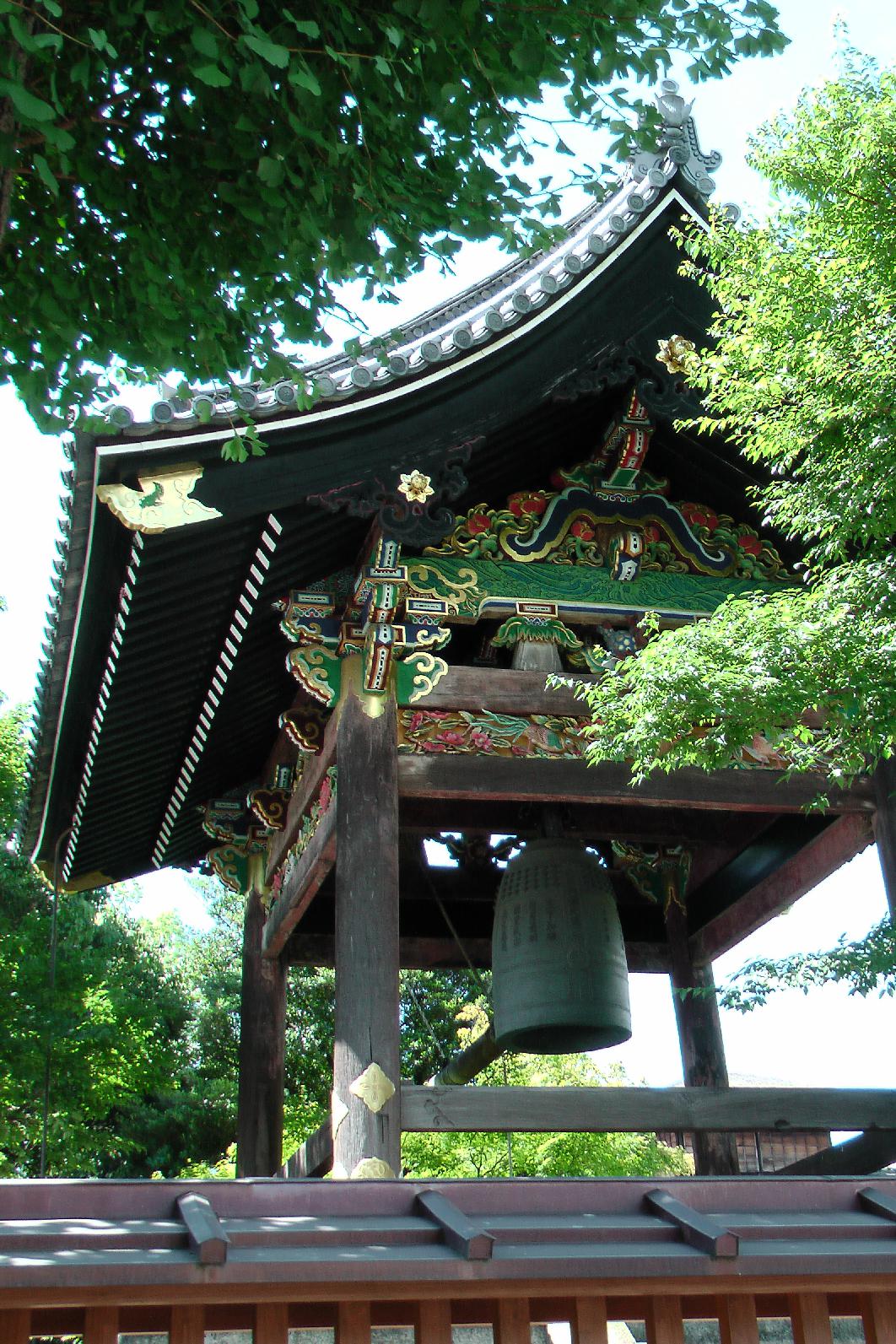 Bell in the Nishi Hongan-ji Temple complex