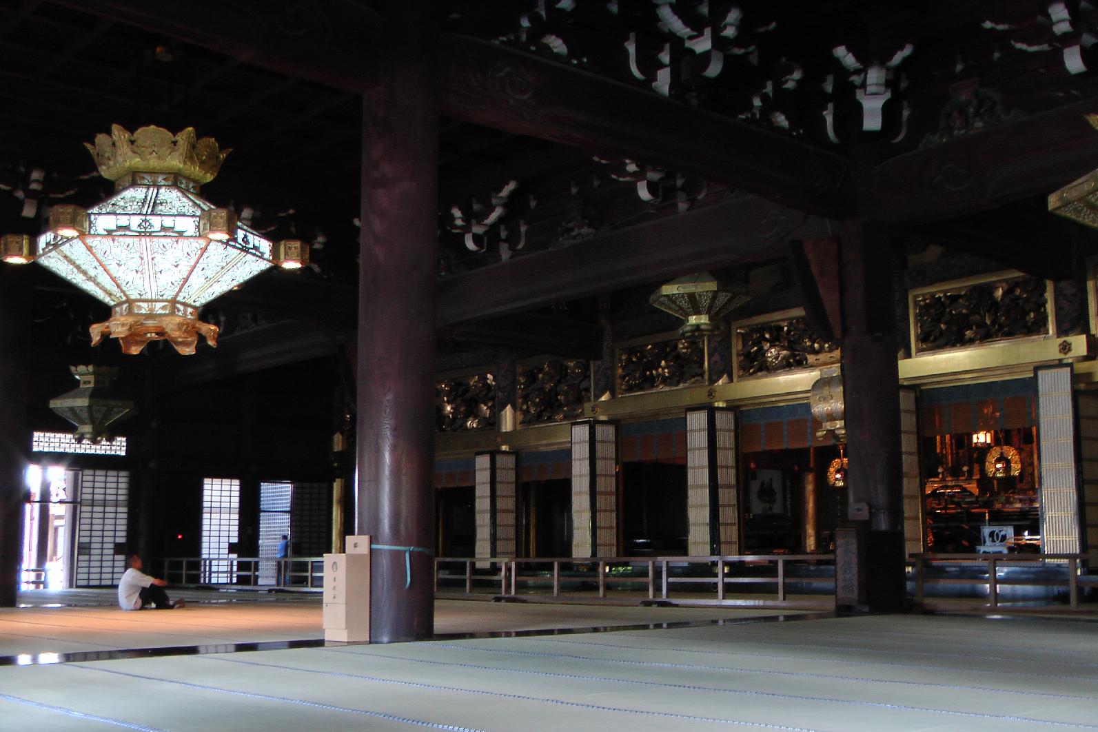 Nishi Hongan-ji Temple hall