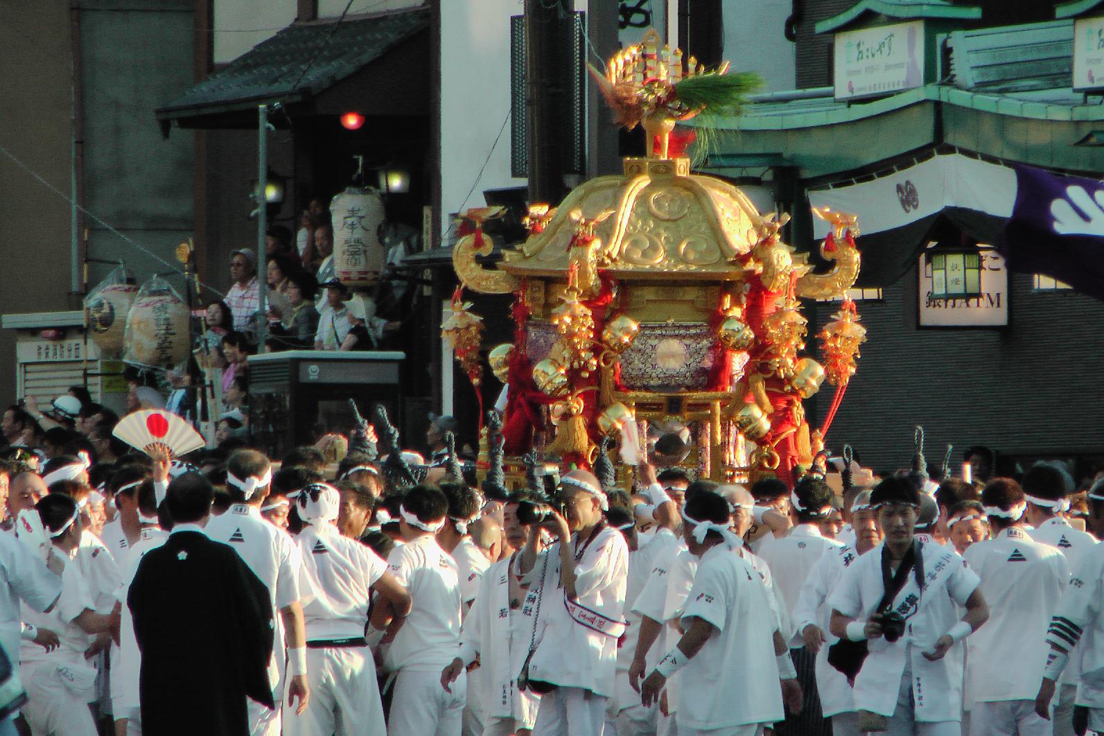 One of many portable pagodas