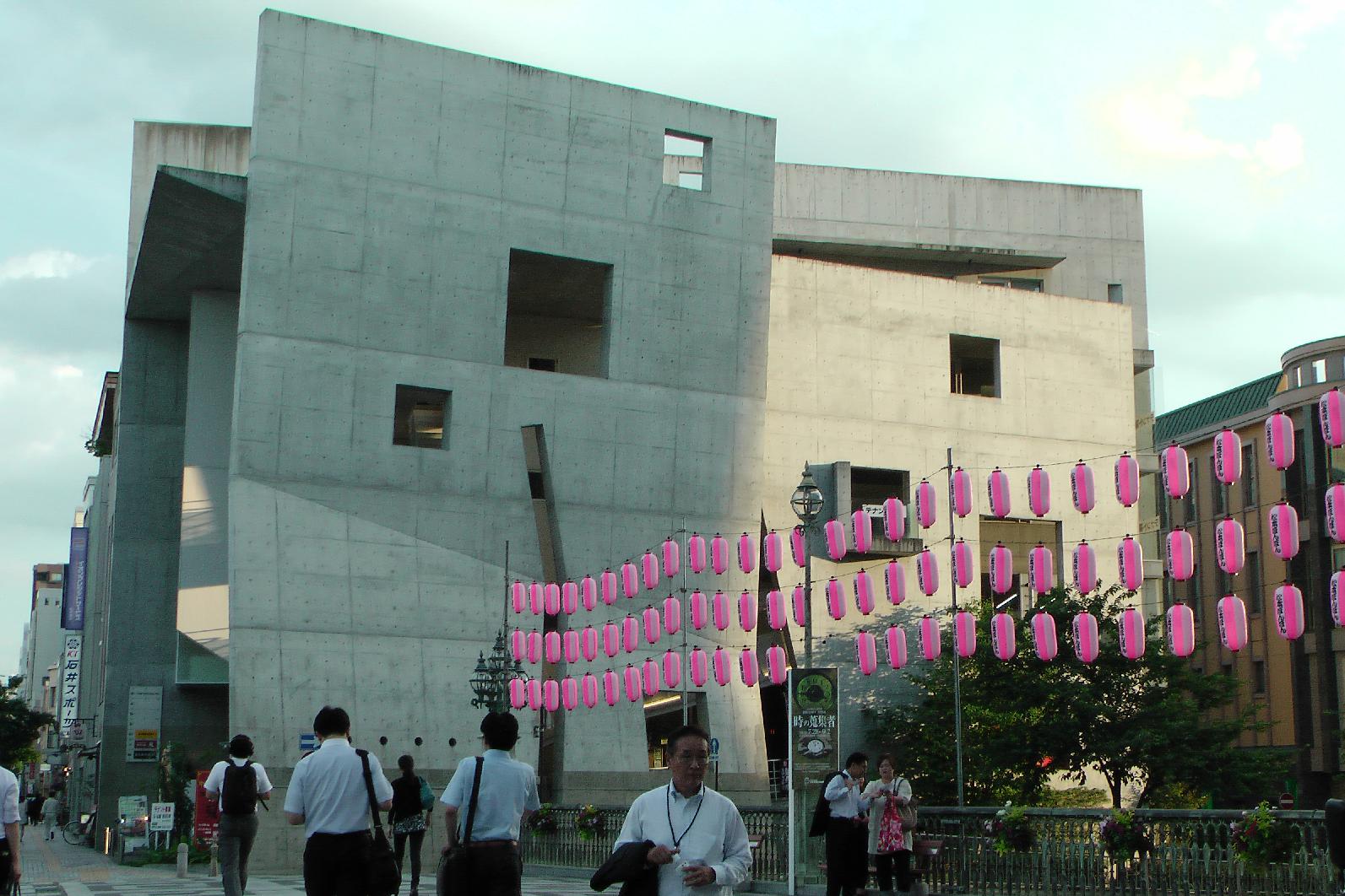 Lanterns everywhere for the Matsumoto Bon Bon festival