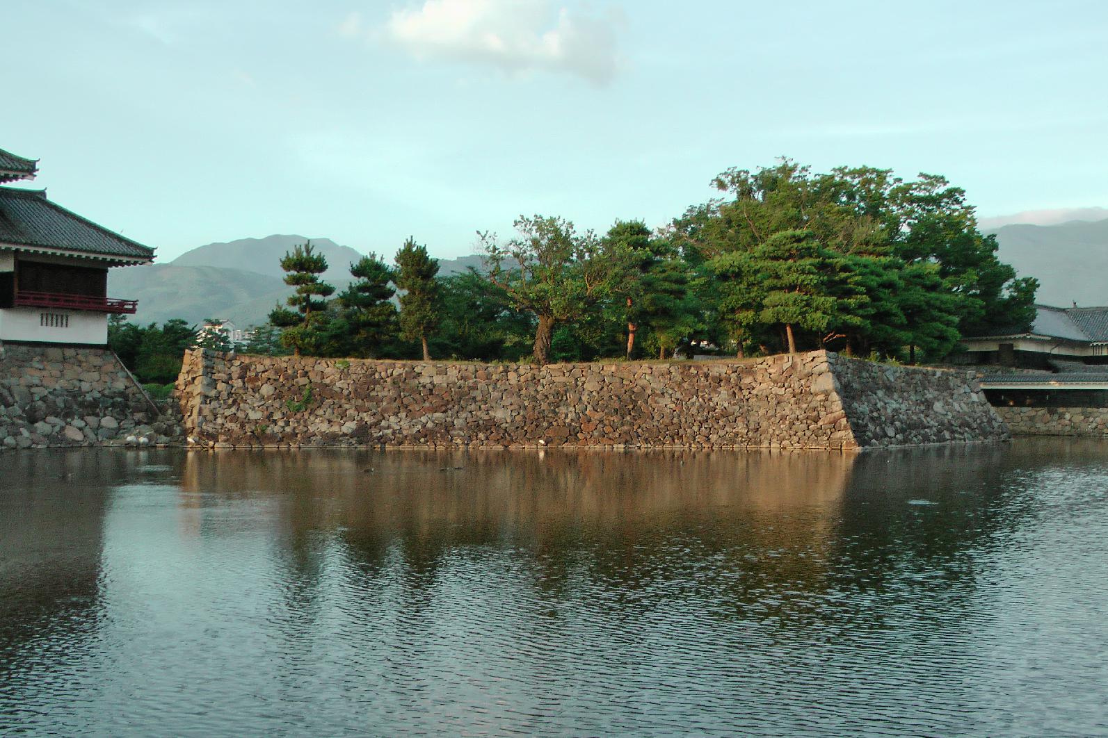 Nearby the castle of Matsumoto