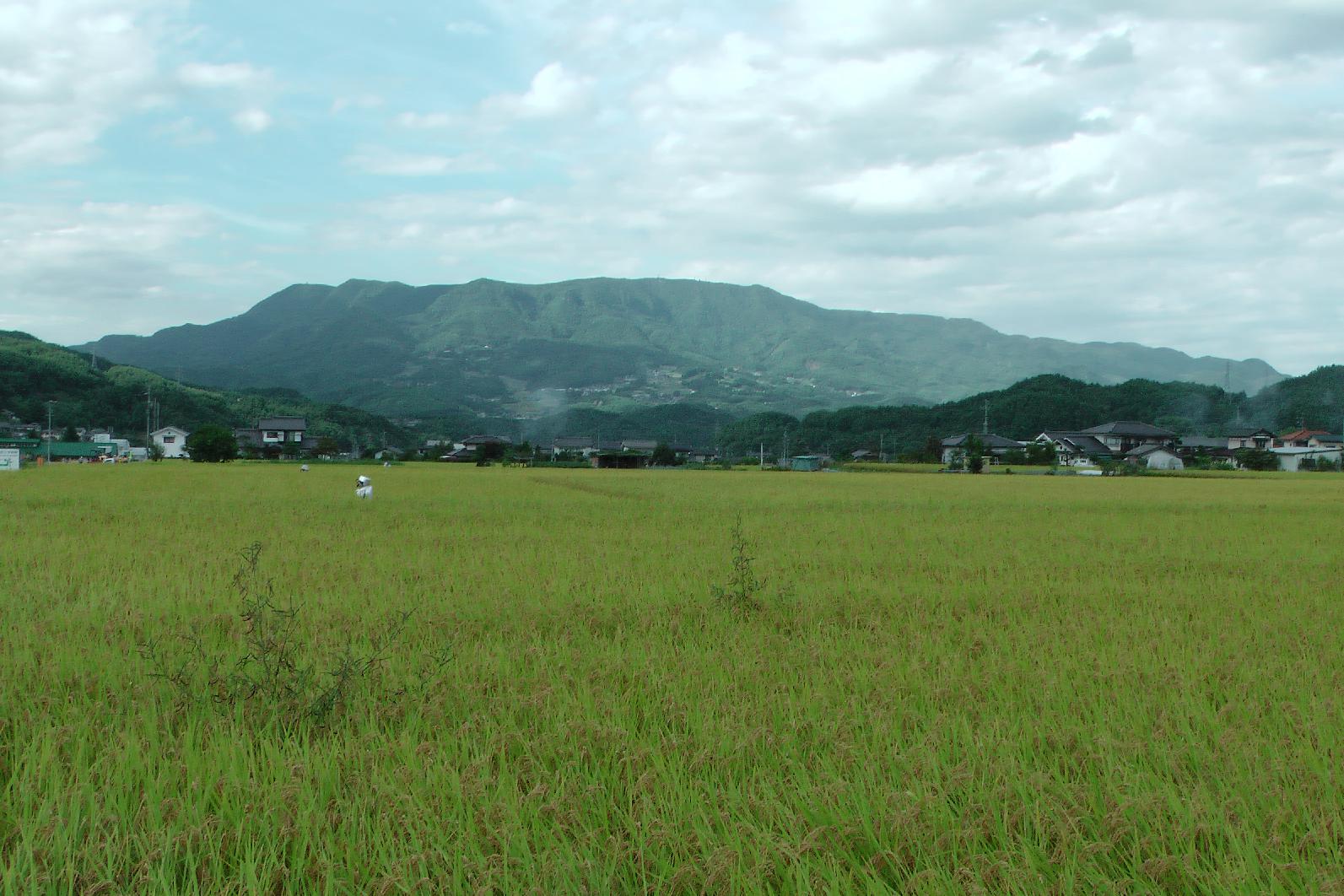 a basin inbetween Matsumoto and Nagano (city)
