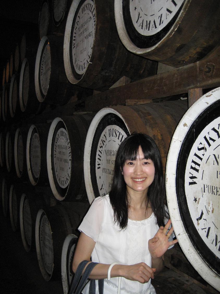 The aging depot of Yamazaki distillery