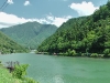 reservoir at the Kiso river