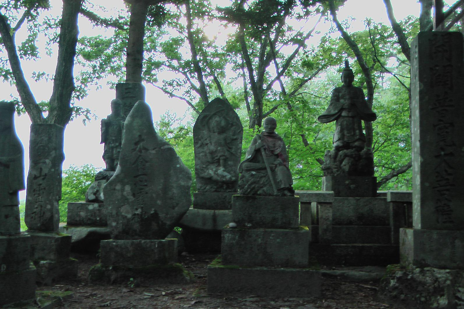 statues at the shrine