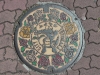 Manhole cover in Toyonaka