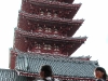 The pagoda of Sensō-ji