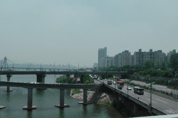 Han river in Seoul