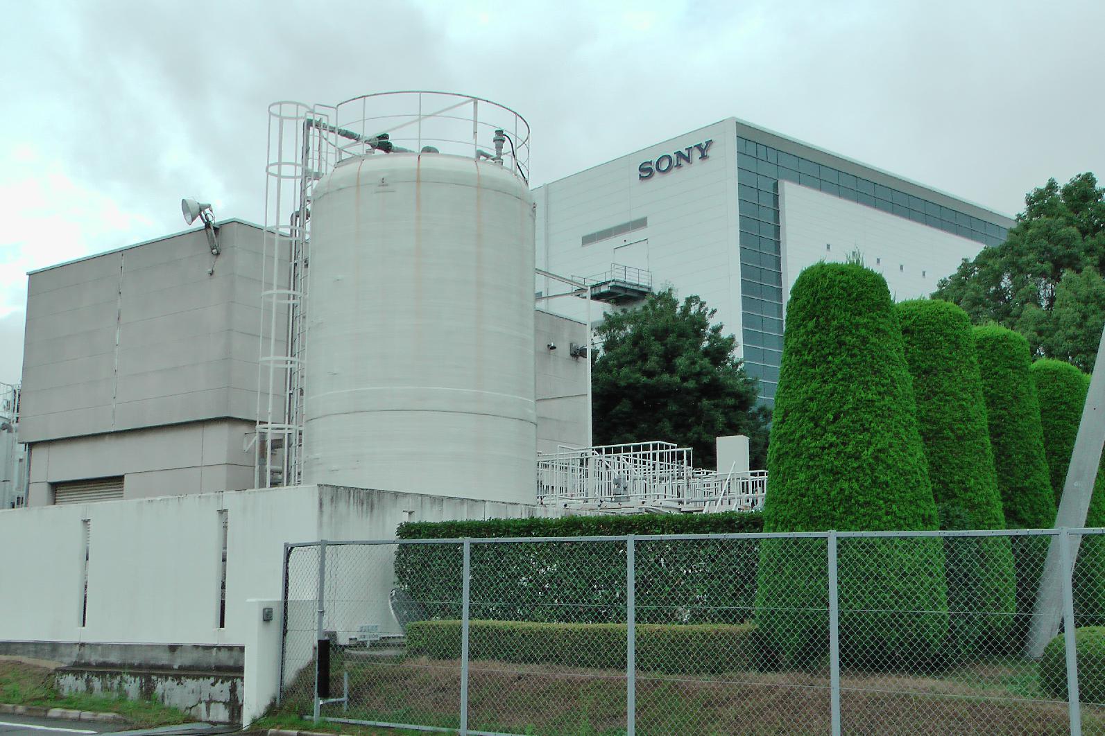 Sony's battery and accumulator factories in Motomiya