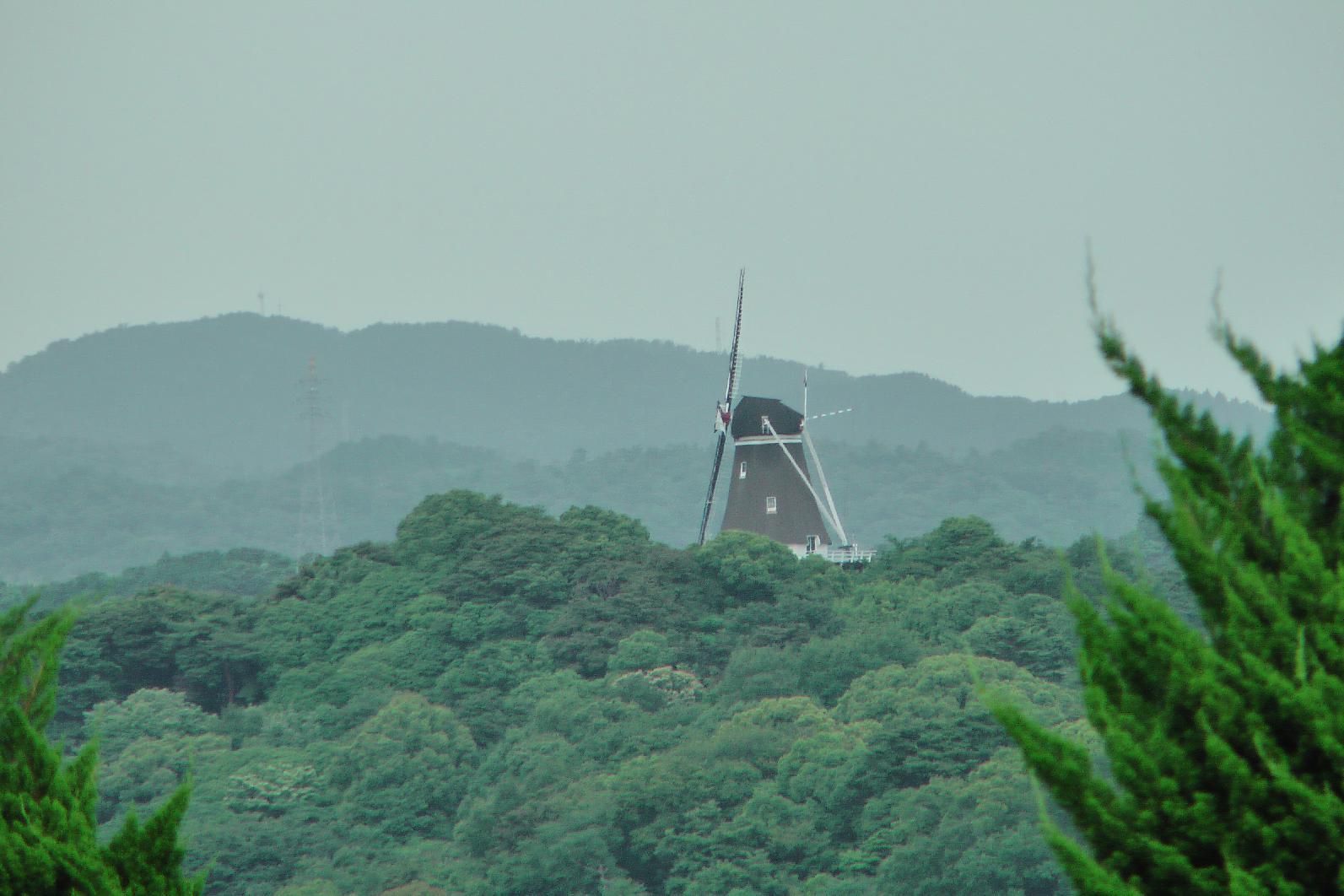 Wind mill in Shunan-Shi