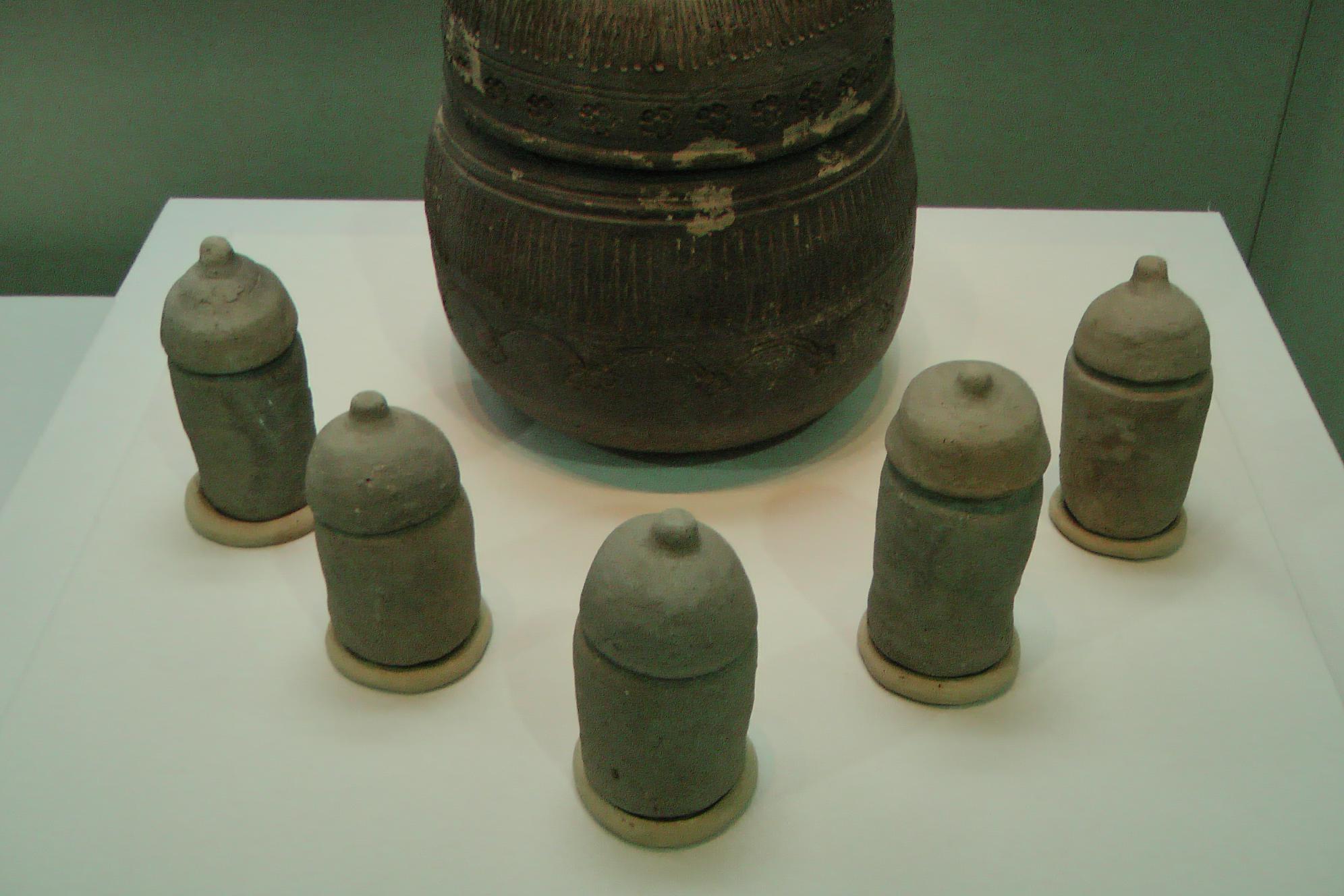 No, it's not part of the sex museum. These are urns