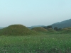 historic hill tombs close to Gyeongju