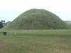 hill tomb in Gyeongju's park