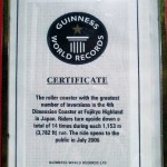 world record certificate
