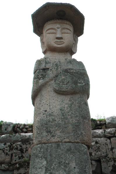 Buddha statue in Mireuk-ri