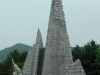 Monument near by Chungju dam