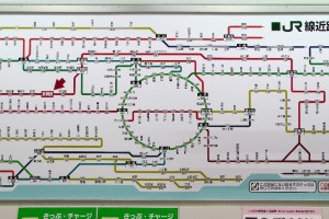 Metro map. Only one of many