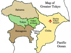 map Tokyo