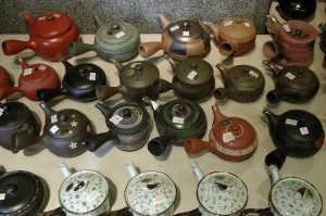 Japanese majolica and terrakotta