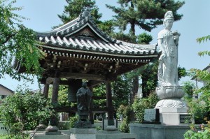 At the cemetery