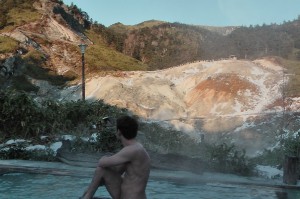 Japanese culture. Have baths in the onsens only naked.