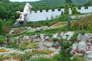 Standing gardens of Gyeongju